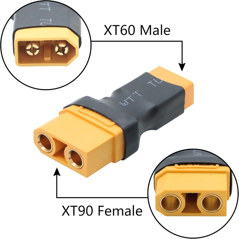 2 stuks/set XT90 mannelijk/vro - Drone Battery Adapter recensie en prijs
