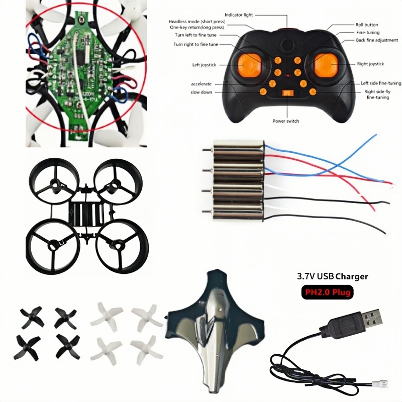 Complete DIY Drone Kit 2.4G 6A - Drone Battery Adapter recensie en prijs