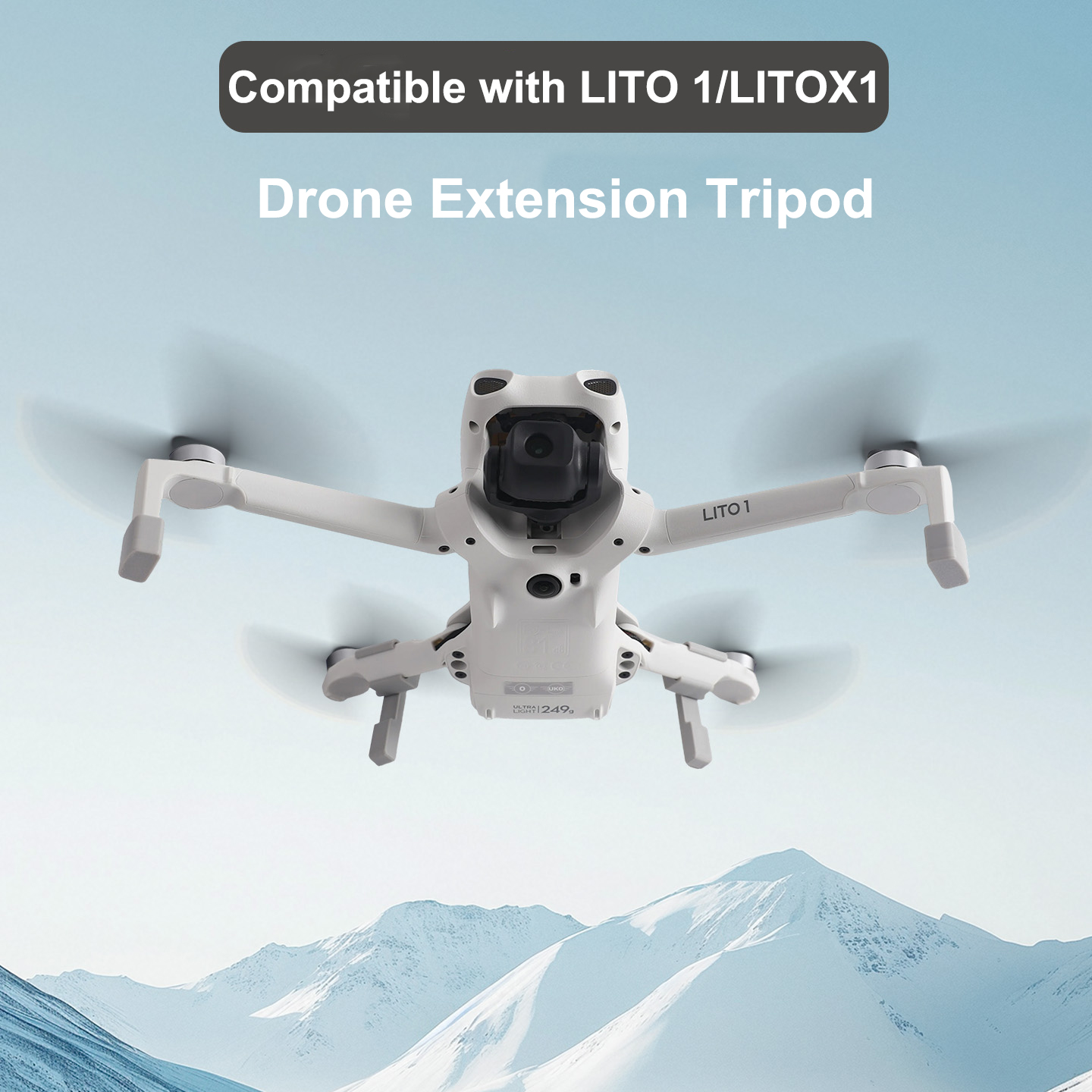 Landingsgestelverlenger voor D - Drone Propeller Holder recensie en prijs